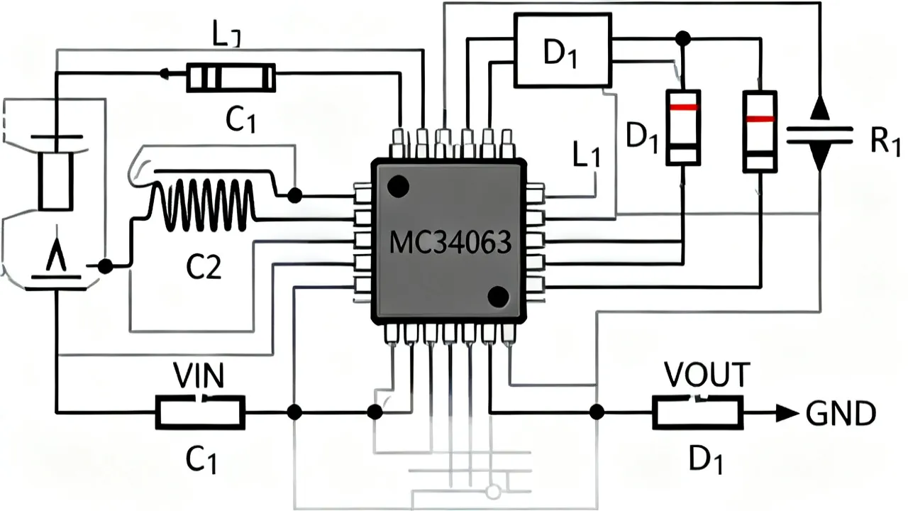 Understanding the MC34063 Power Converter