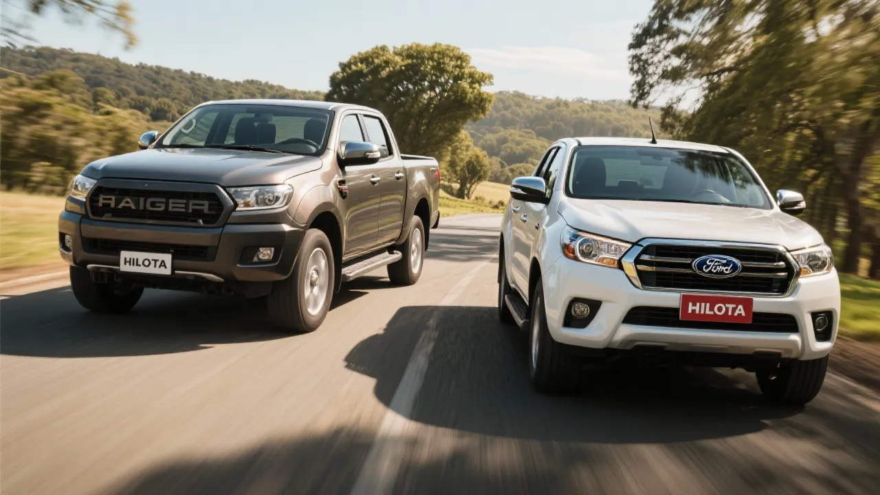 Comparing Ford Ranger and Toyota Hilux