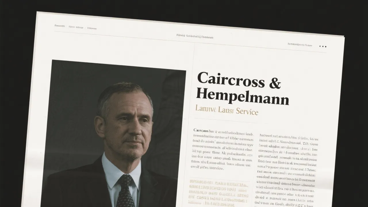 The Legal Landscape of Cairncross & Hempelmann