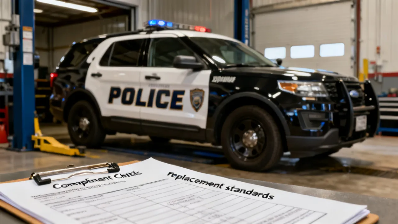 Police Vehicle Replacement Standards and Buying Used Cars