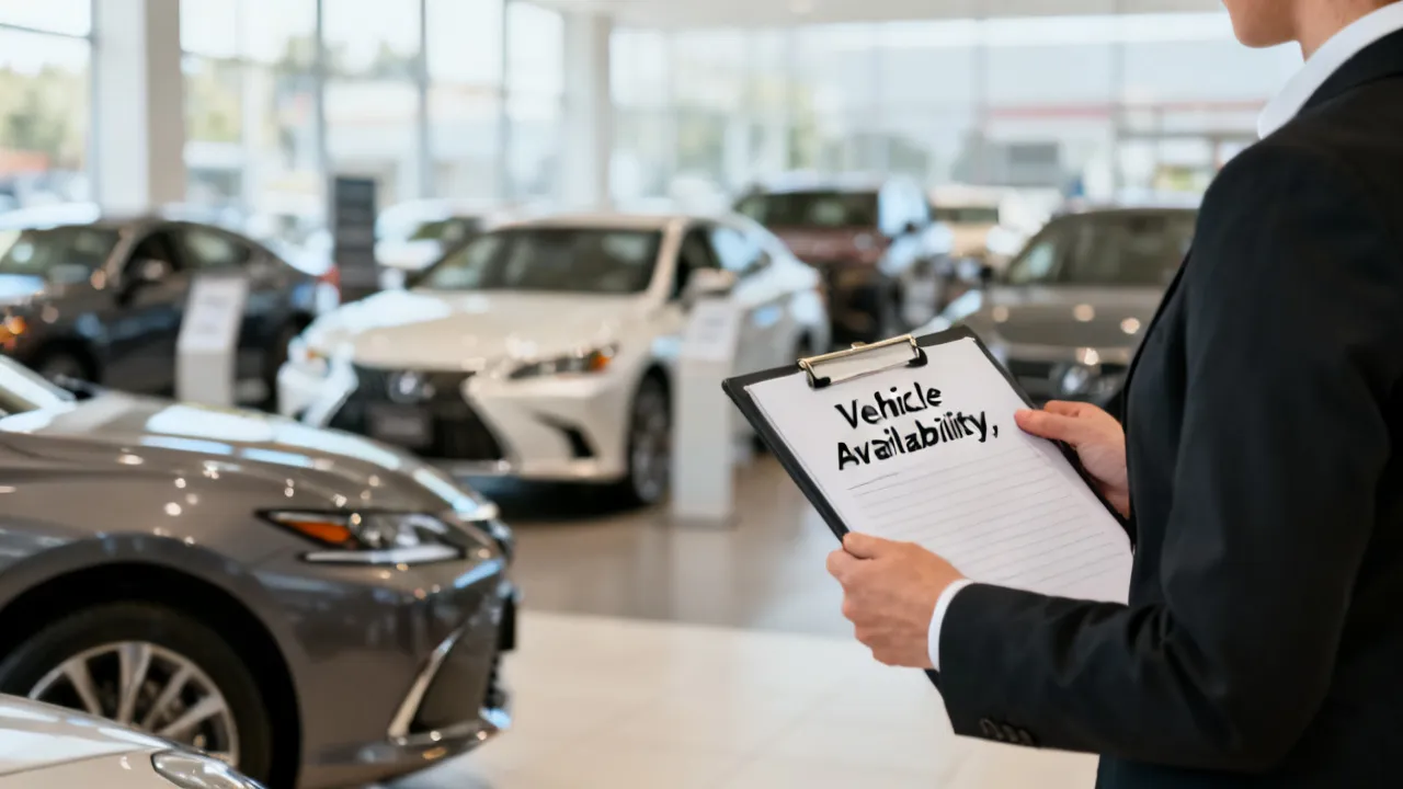 Understanding Vehicle Availability for Smarter Sourcing