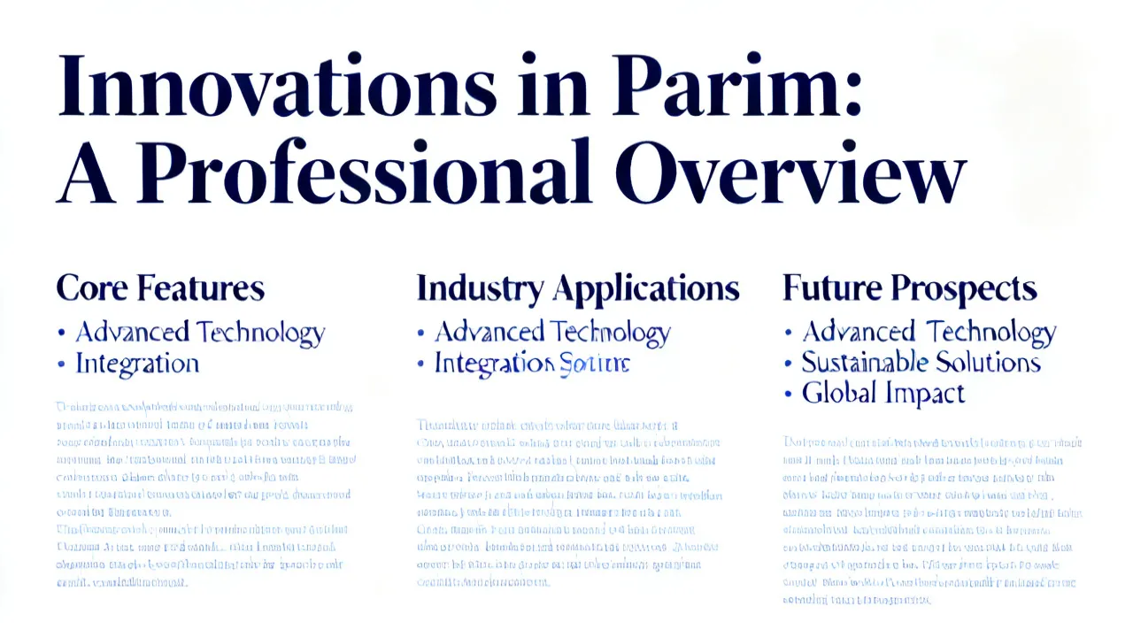 Unveiling the Potential of Parim