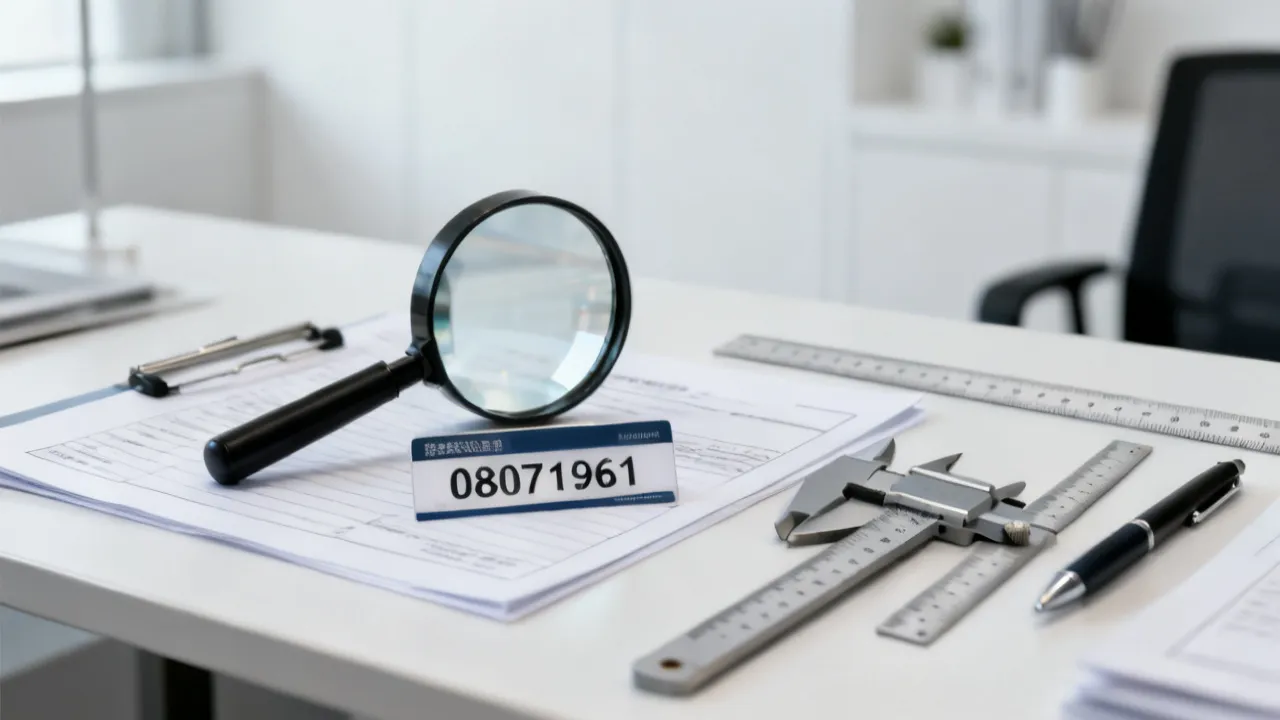 Understanding Identifier 08071961 in Supplier Sourcing