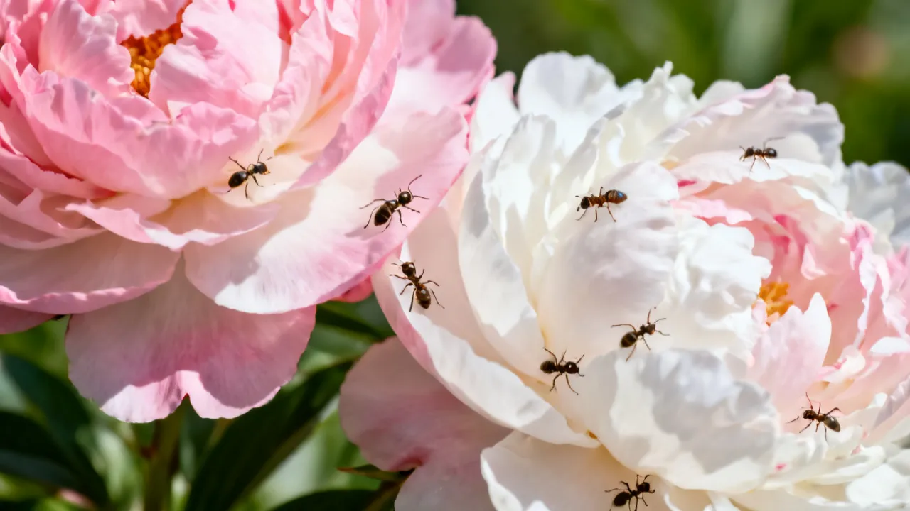The Symbiotic Relationship of Peony Ants