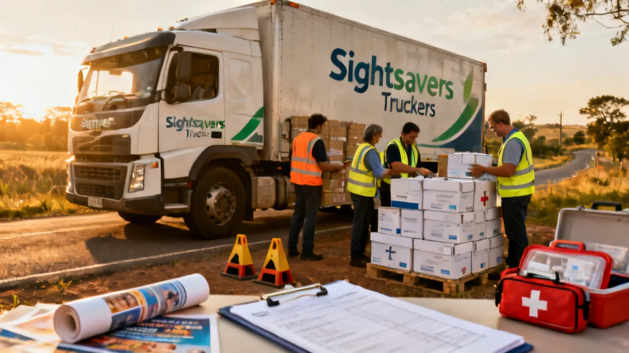How Sightsavers Truckers Support Safe Humanitarian Deliveries