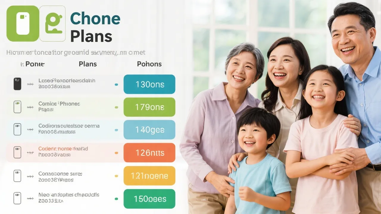 Compare Cell Phone Family Plans