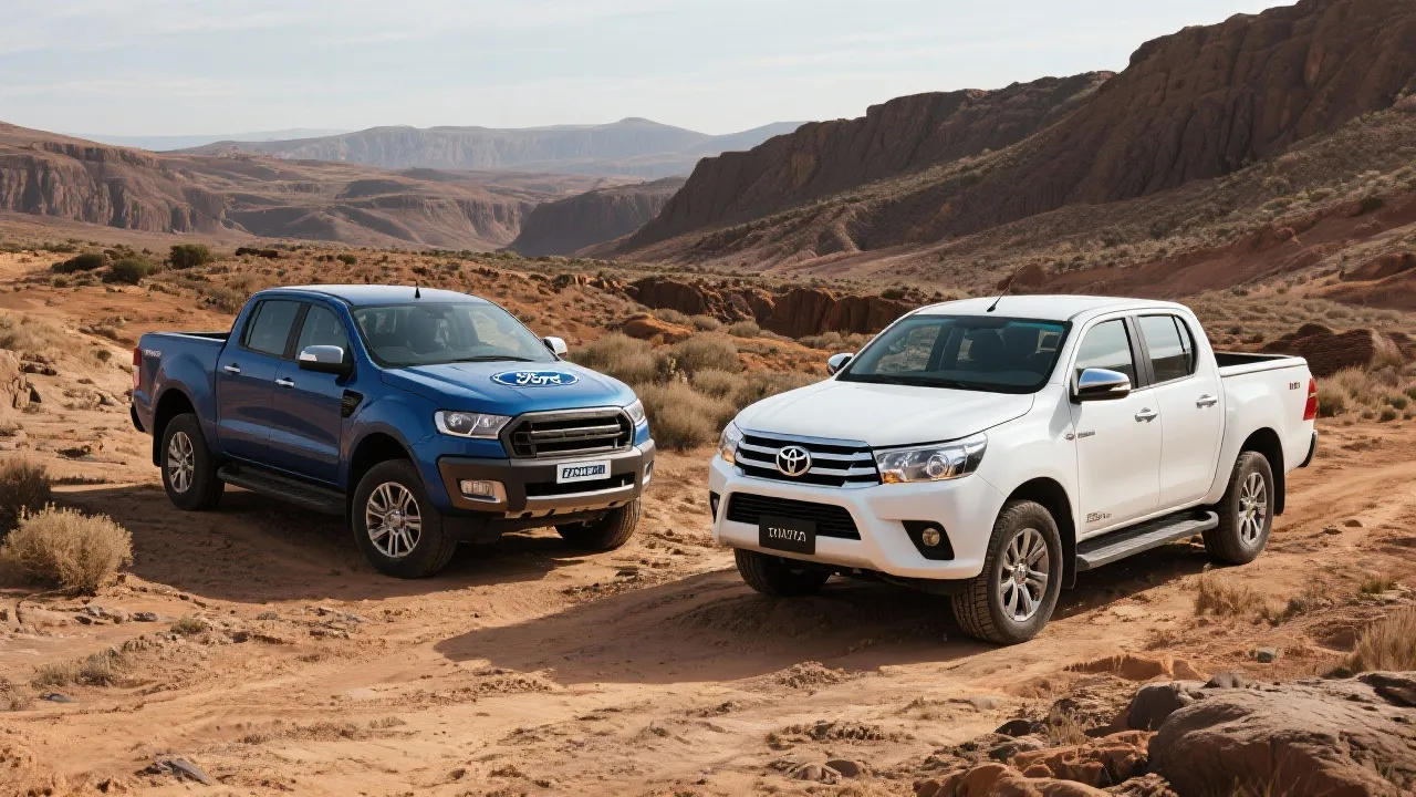 Comparing Ford Ranger and Toyota Hilux